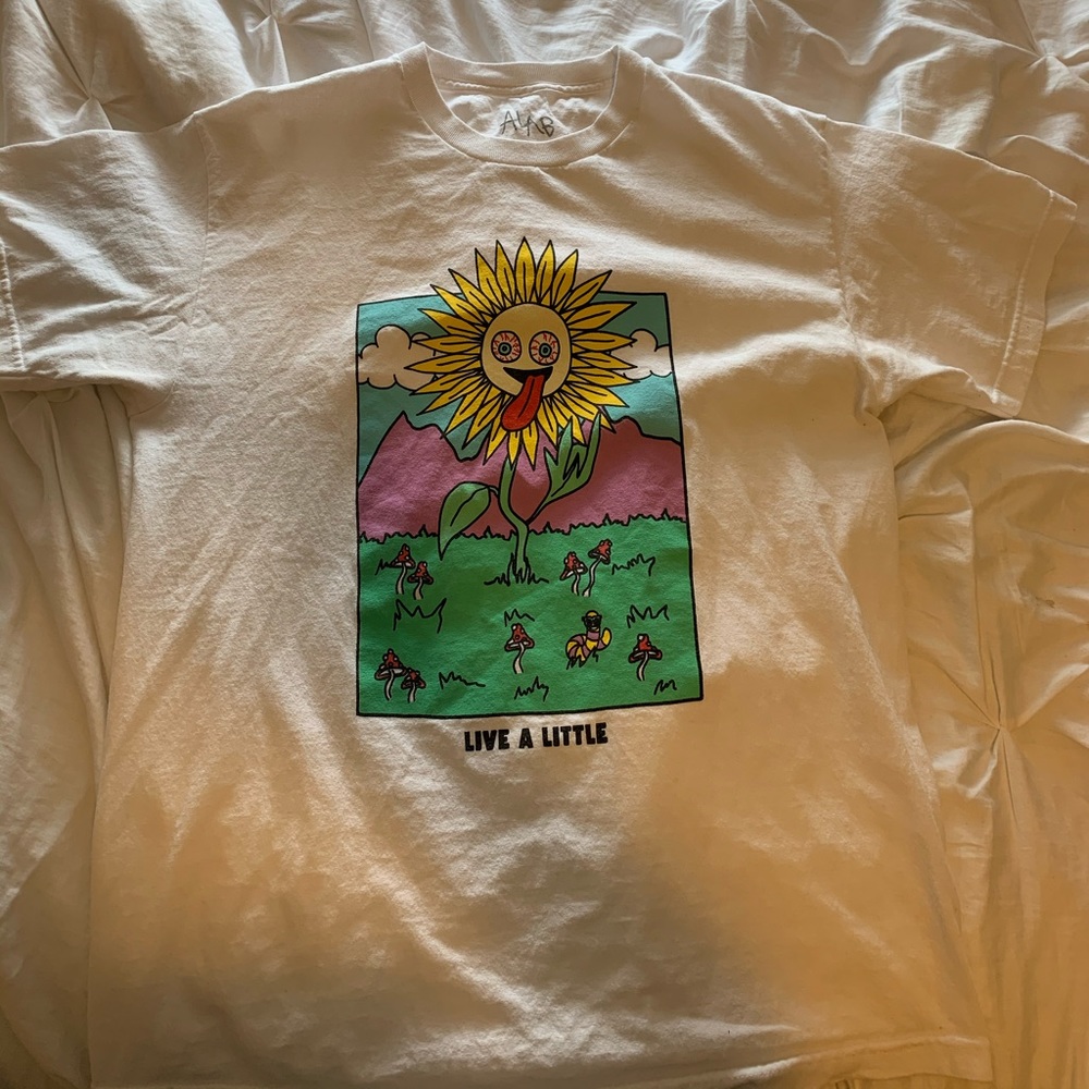 ALAB stoned sunflower shirt